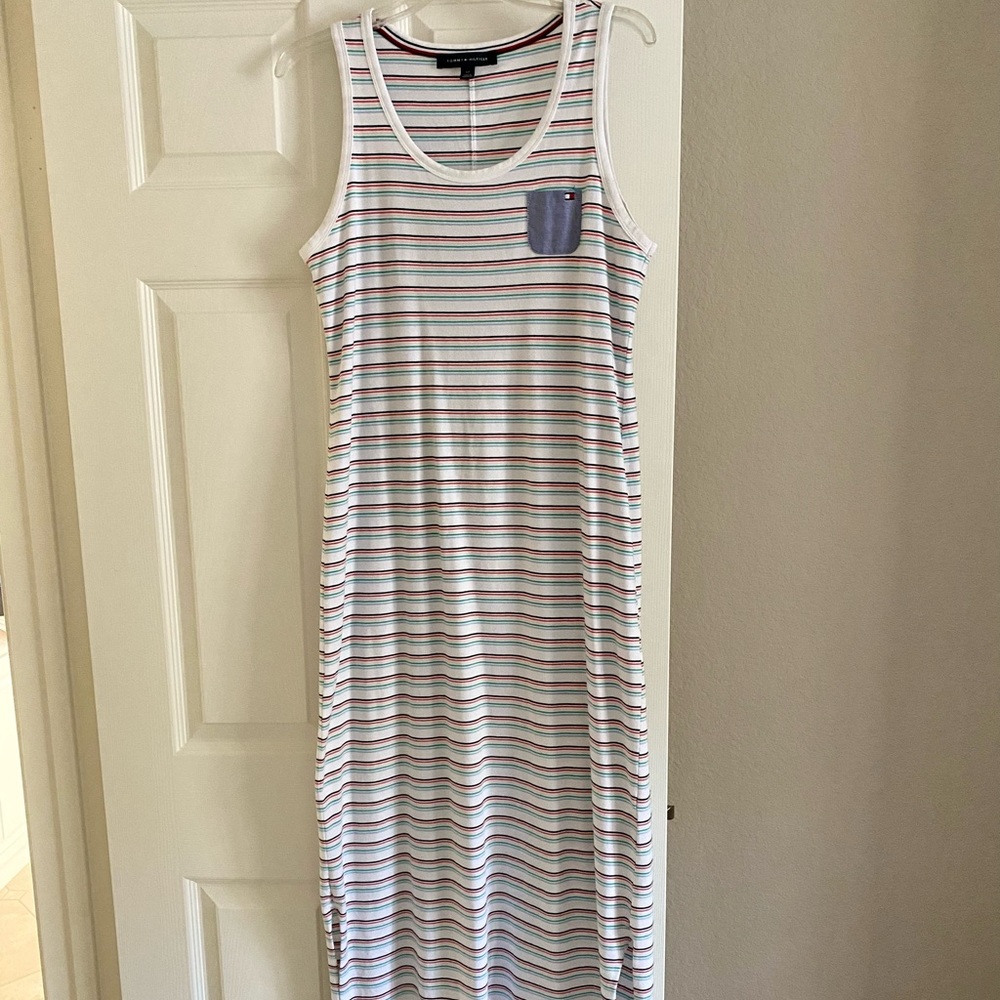 Tommy Hilfiger Sleeveless Striped Dress